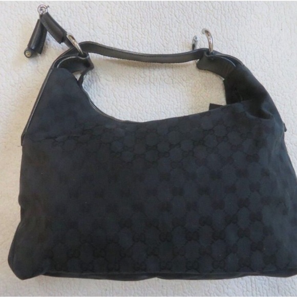 COPY - GUCCI HORSEBIT HOBO GG CANVAS SHOULDER BAG PURSE MEDIUM - Picture 3 of 13